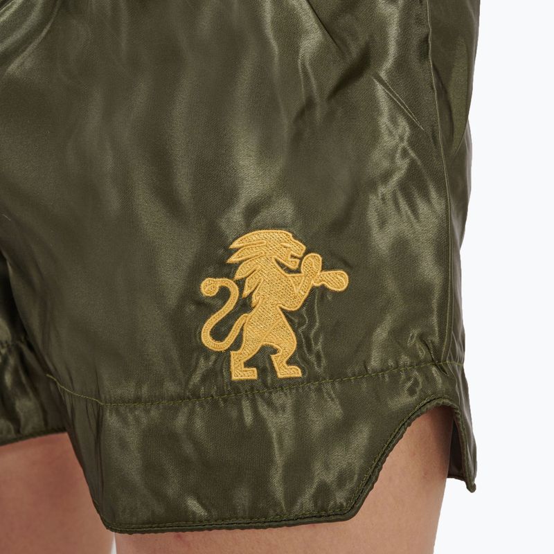 Pantaloni scurți de box pentru bărbați LEONE 1947 Basic 2 green 5