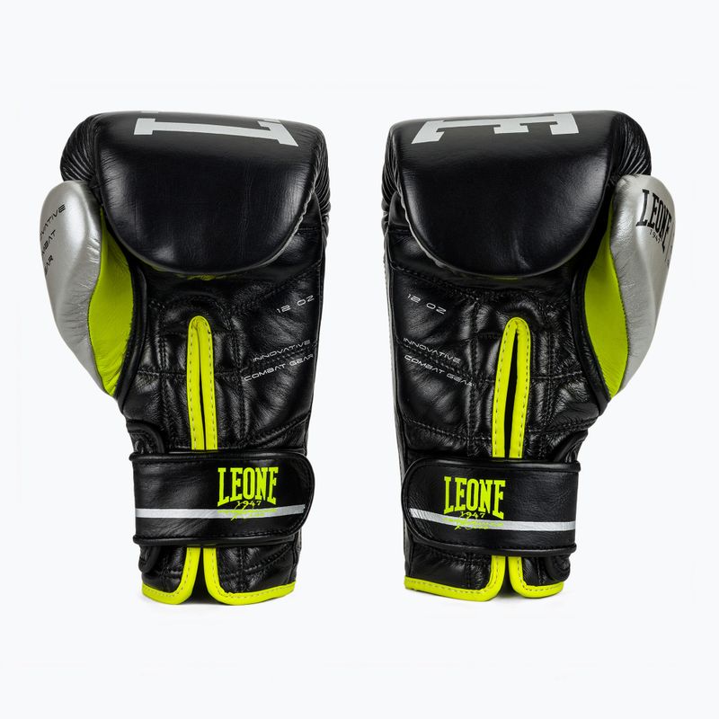 Mănuși de box LEONE 1947 Revo Performance Fluo black 3