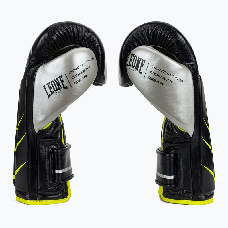 Mănuși de box LEONE 1947 Revo Performance Fluo black 4