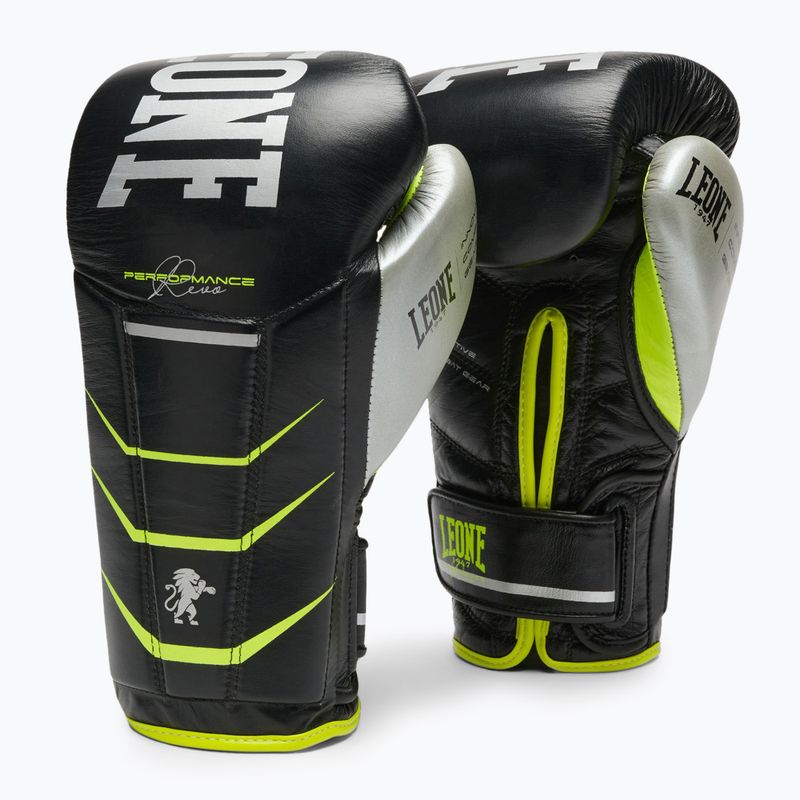 Mănuși de box LEONE 1947 Revo Performance Fluo black