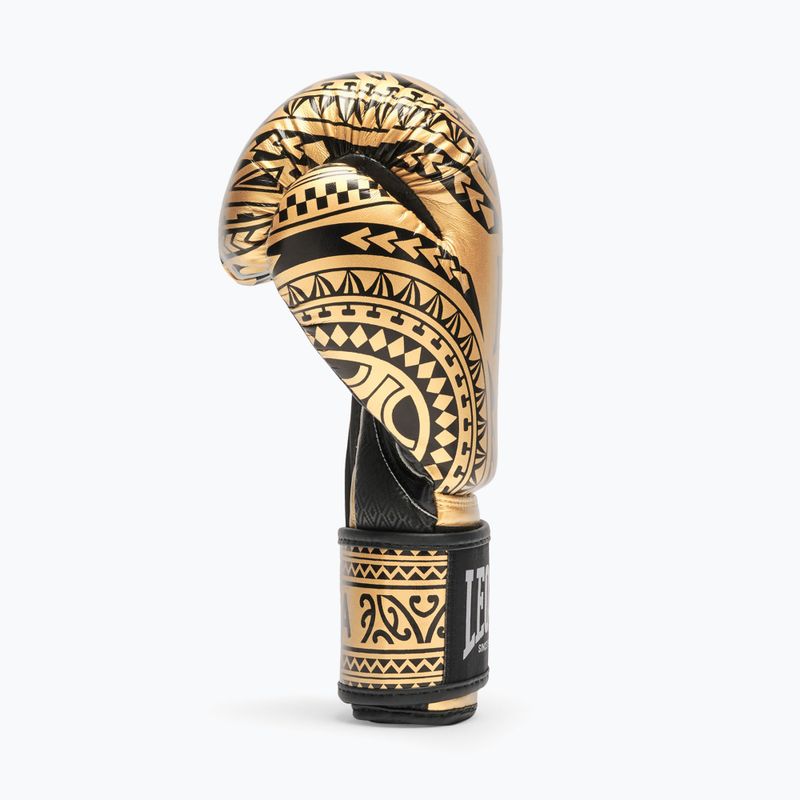 Mănuși de box LEONE 1947 Haka black/gold 5
