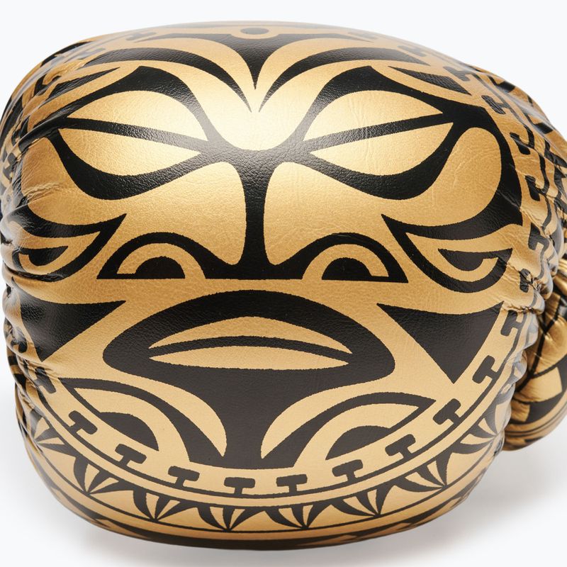 Mănuși de box LEONE 1947 Haka black/gold 8