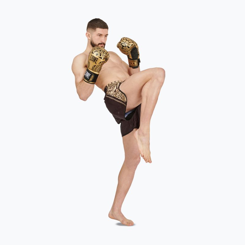 Mănuși de box LEONE 1947 Haka oro/golden 10