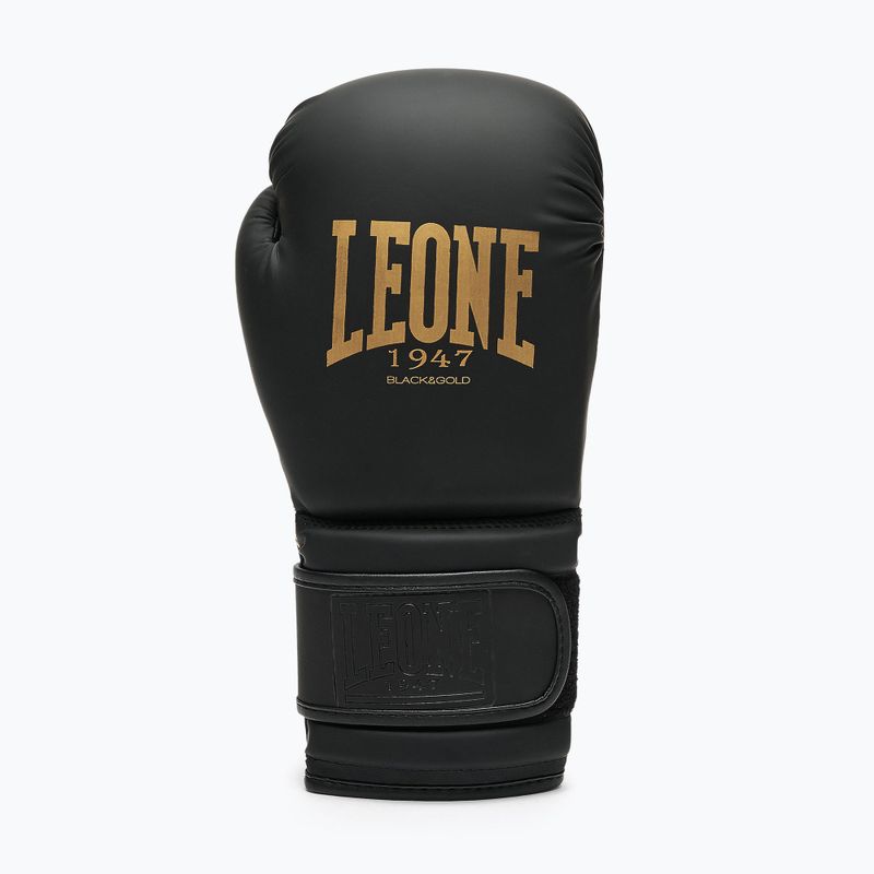 Mănuși de box LEONE 1947 Idol black/gold 3