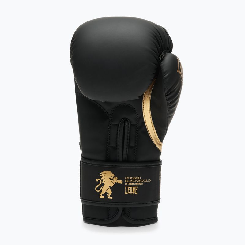 Mănuși de box LEONE 1947 Idol black/gold 4