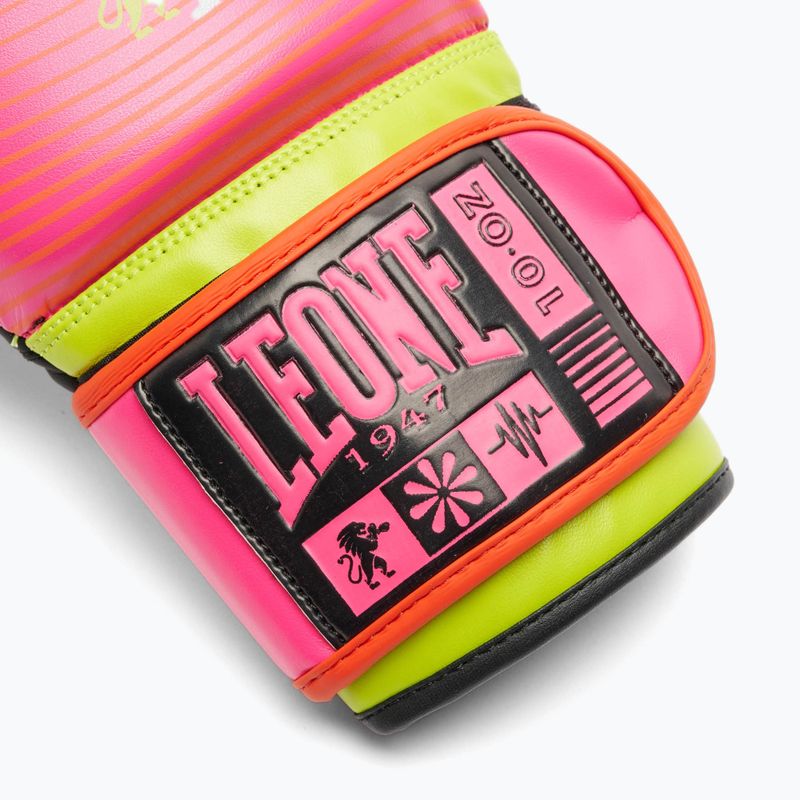 Mănuși de box LEONE 1947 Waves rosa 7