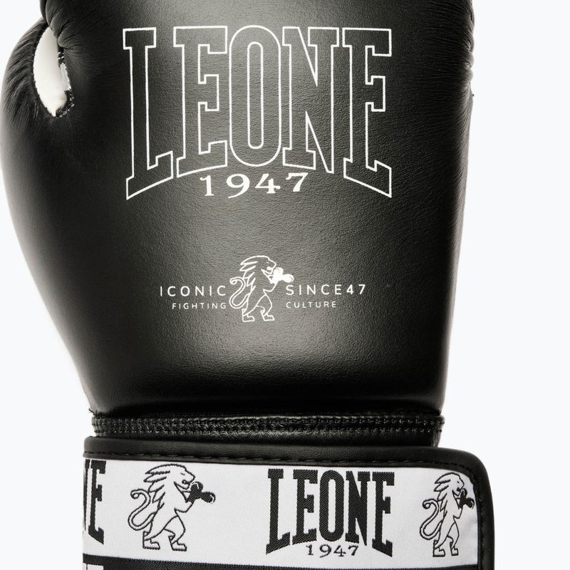 Mănuși de box LEONE 1947 Iconic black 7