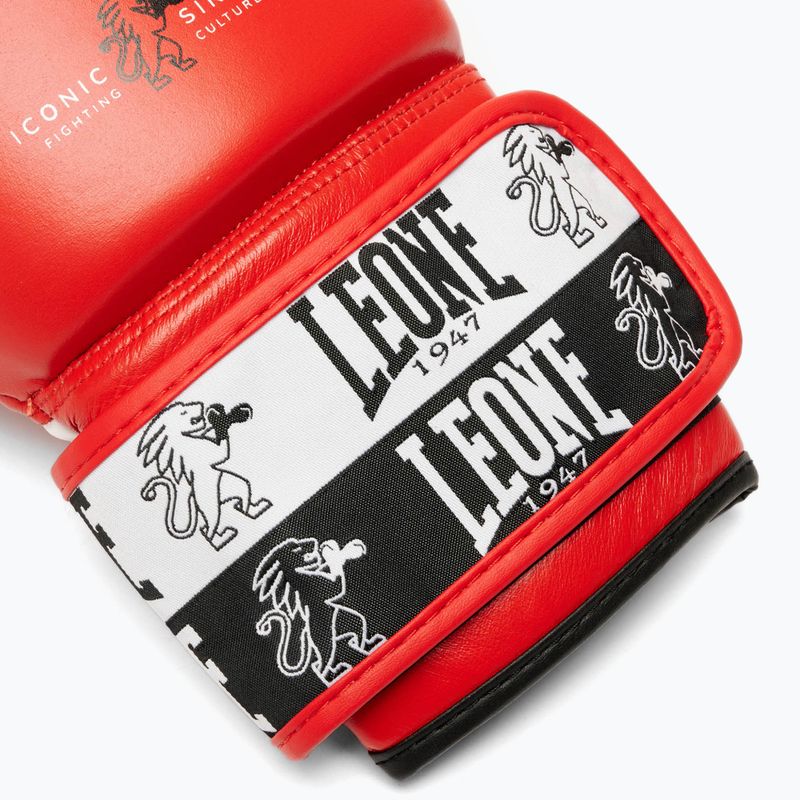 Mănuși de box LEONE 1947 Iconic red 7