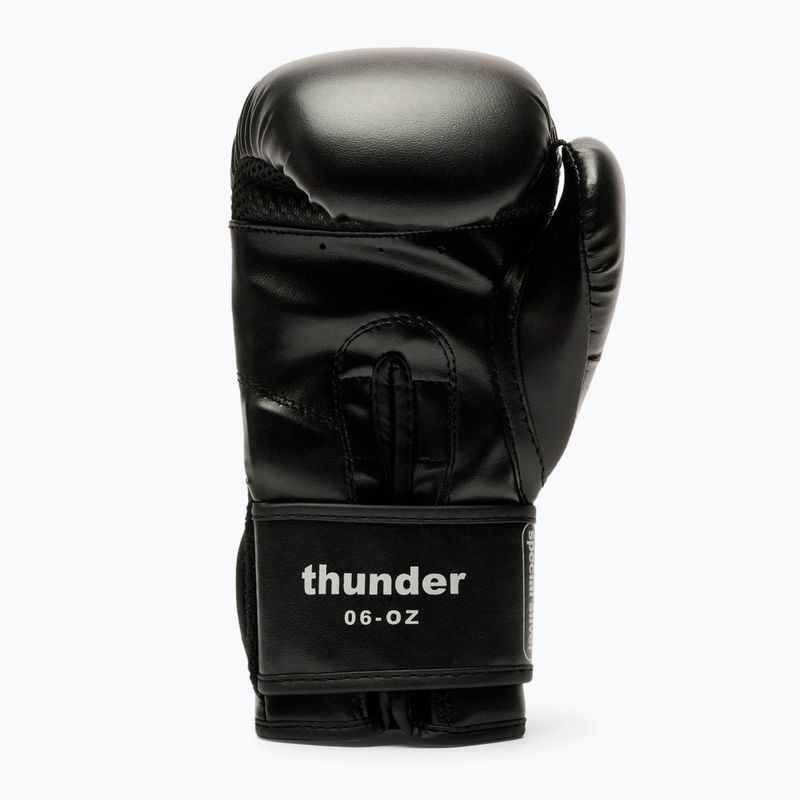 Mănuși de box pentru copii LEONE 1947 Thunder Jr black 3