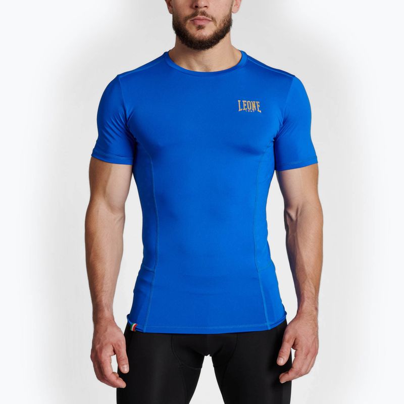 Rashguard pentru bărbați LEONE 1947 Compresion blue