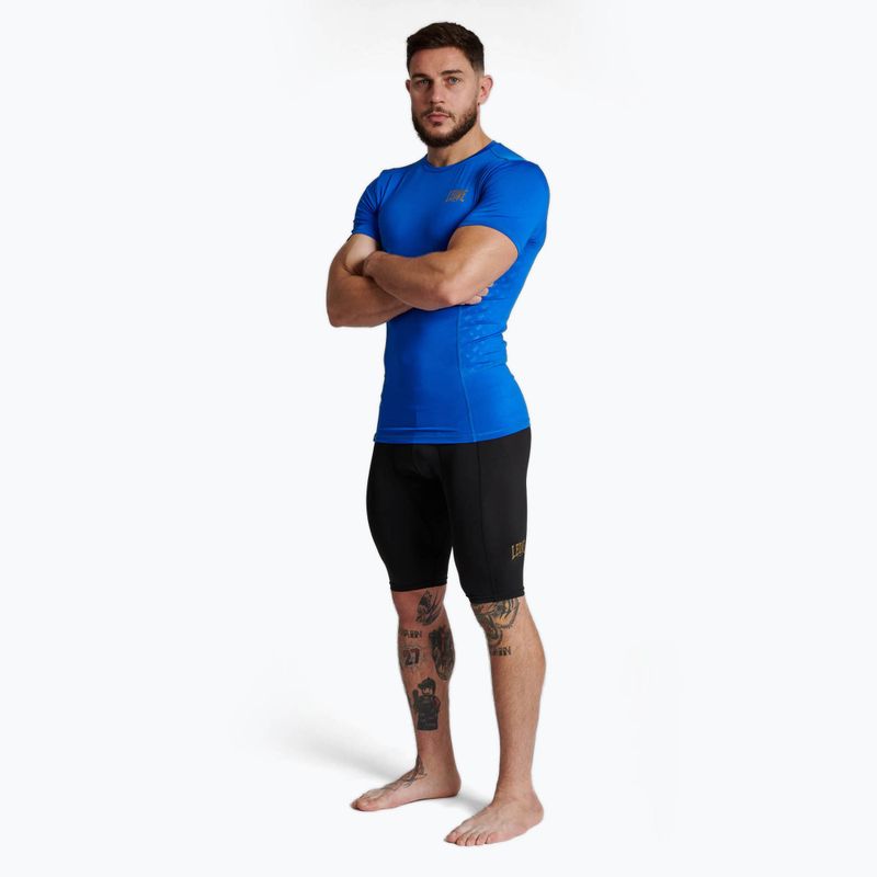 Rashguard pentru bărbați LEONE 1947 Compresion blue 2