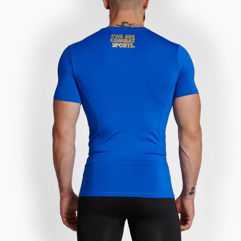 Rashguard pentru bărbați LEONE 1947 Compresion blue 3