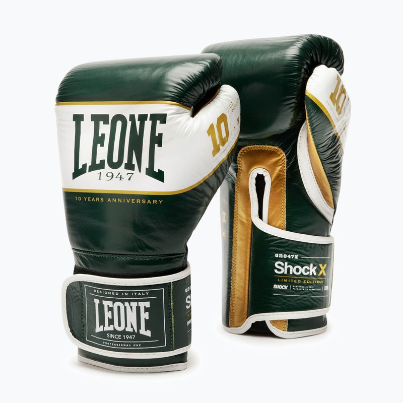 Mănuși de box LEONE 1947 Shock X green 2