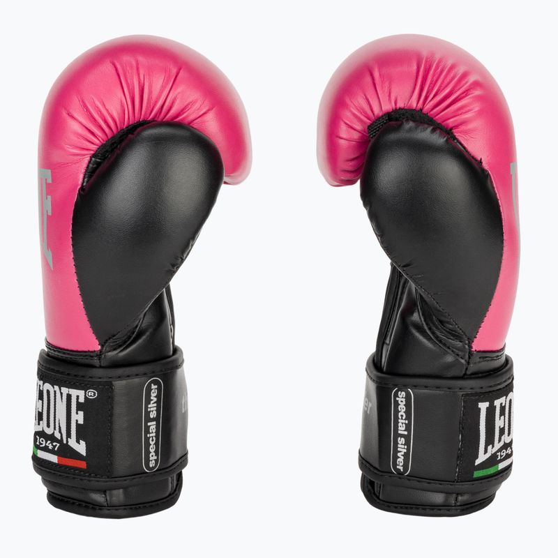 Mănuși de box pentru copii LEONE 1947 Thunder Jr fuchsia 4