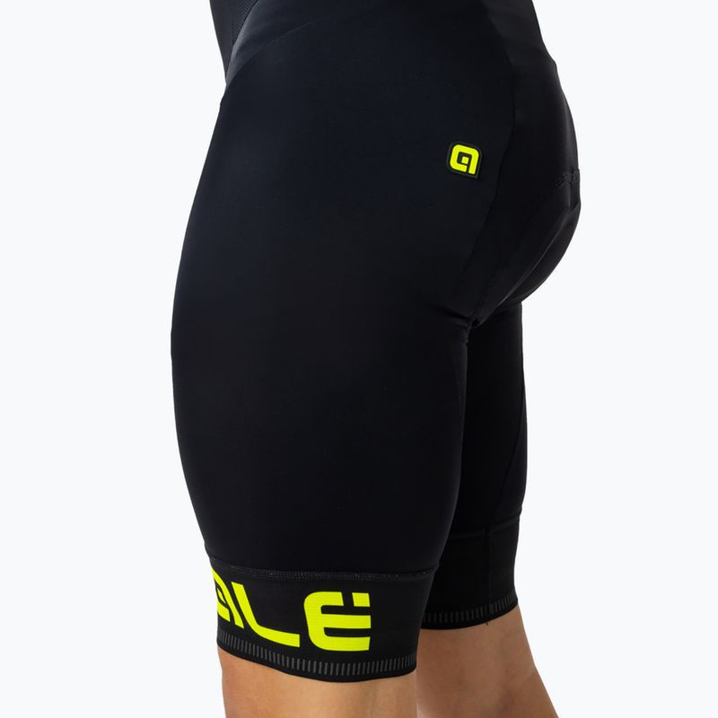 Bărbați Alé Corsa Bibshort negru/galben L13654018 4