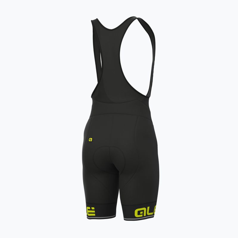 Bărbați Alé Corsa Bibshort negru/galben L13654018 6