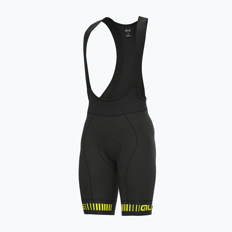 Pantaloni scurți de ciclism Alé Strada Bibshort pentru bărbați negru L15054018 5