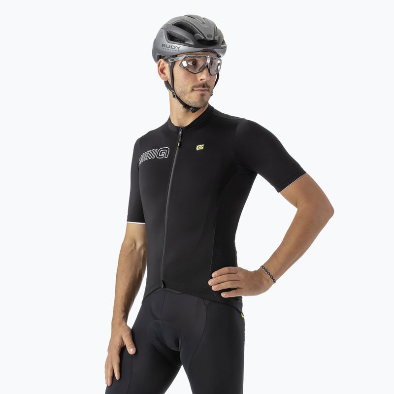 Bărbați Alé tricou de ciclism Color Block negru L14240119