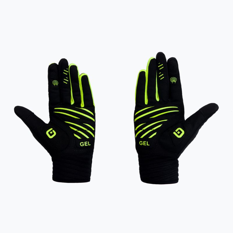 Mănuși de ciclism pentru bărbați Alé Windprotection negru L21047540 2