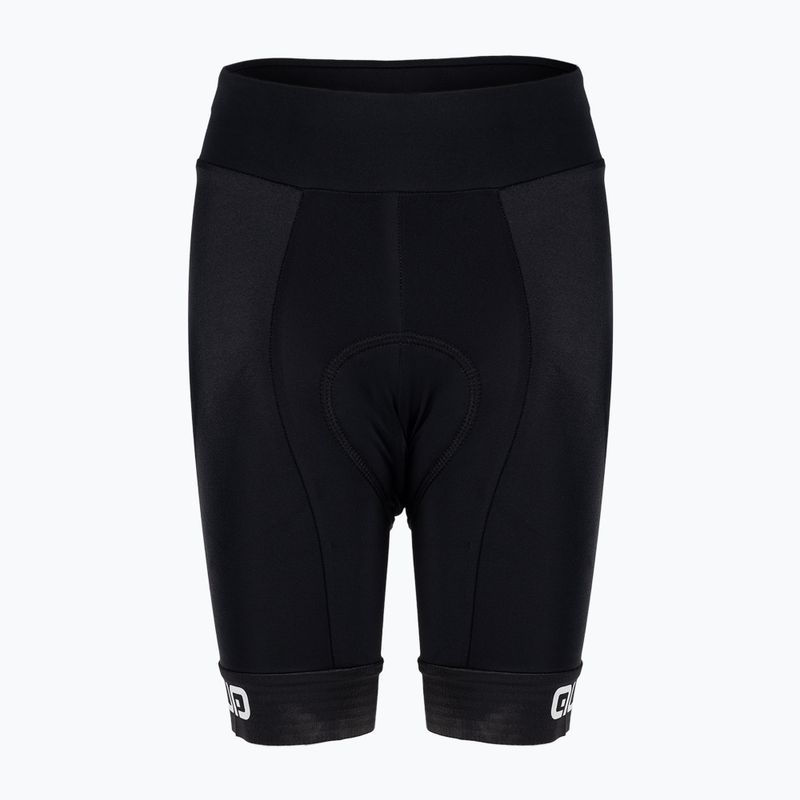 Pantaloni scurți de ciclism pentru copii Alé Pantalone S/B Bimbo Kid negri-albi L21153467