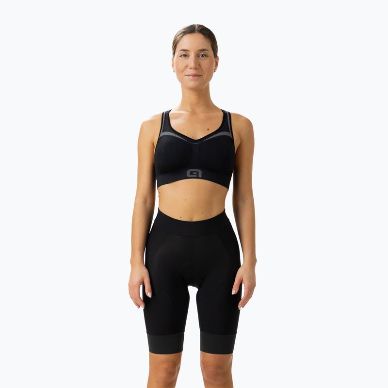 Pantaloni scurți de ciclism pentru femei Alé GT 2.0 negri L21188401