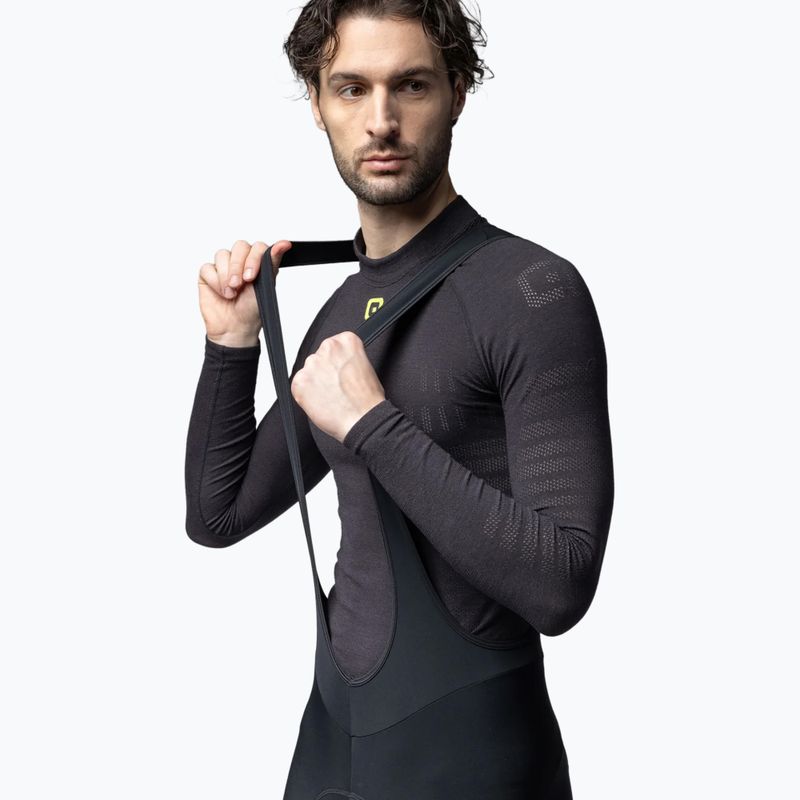 Pantaloni de ciclism pentru bărbați Alé Winter Bibtights black/black 3