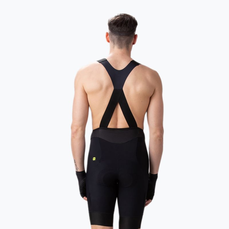 Pantaloni scurți de ciclism pentru bărbați Alé Speedfondo bibshorts negri L22139401 2