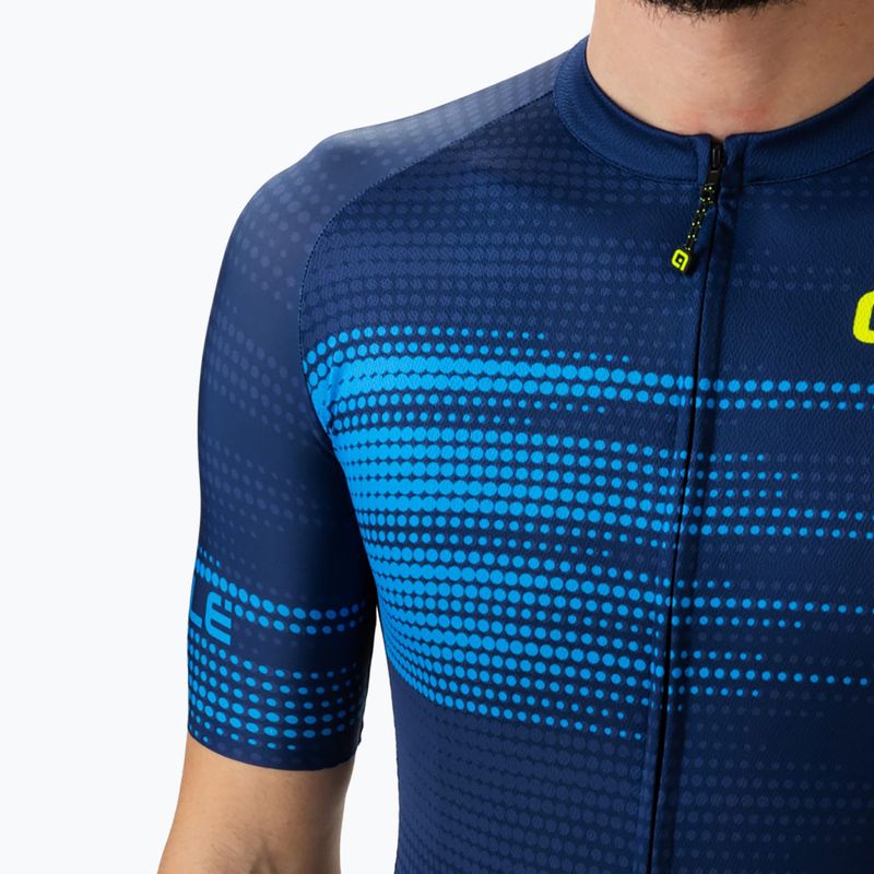 Tricou de ciclism Alé Turbo pentru bărbați, albastru marin L22130402 4