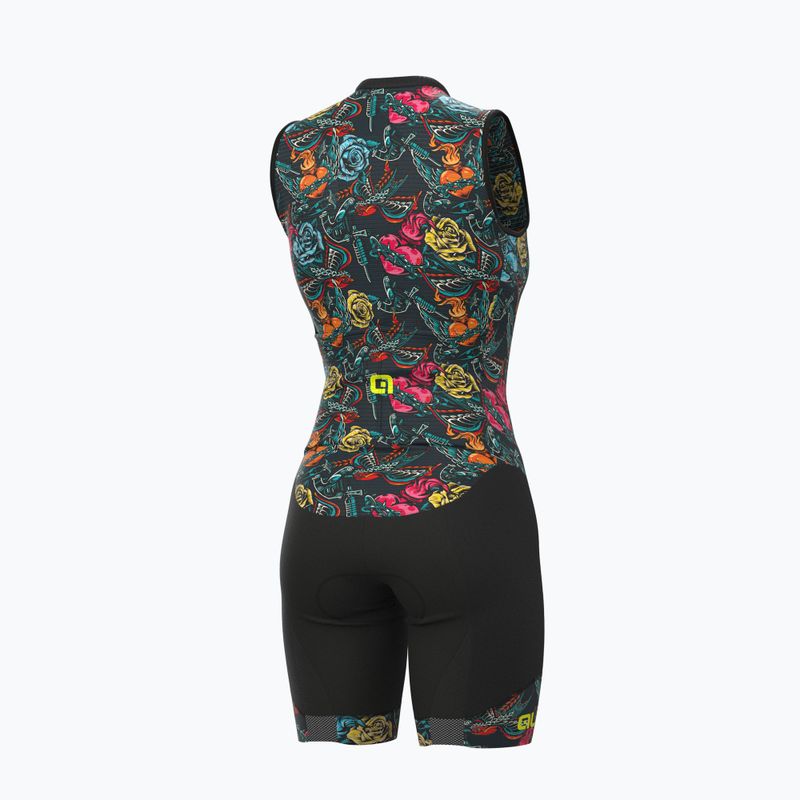 Costum de triatlon pentru femei Alé Body SM Donna Tattoo gri L22156403 2