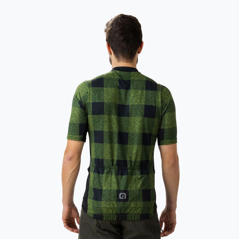 Tricou de ciclism Alé Scottish pentru bărbați, verde L22133462 2