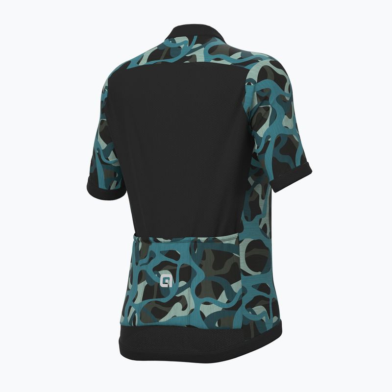 Tricou de ciclism pentru femei Alé Woodland negru/verde L22185462 8