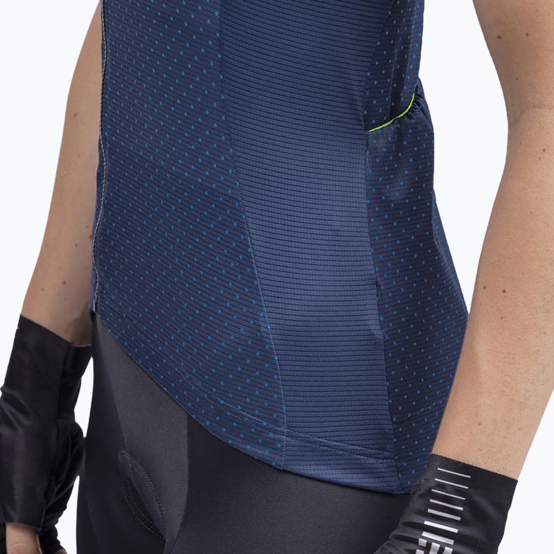 Tricou de ciclism pentru femei Alé Level albastru L22202402 3
