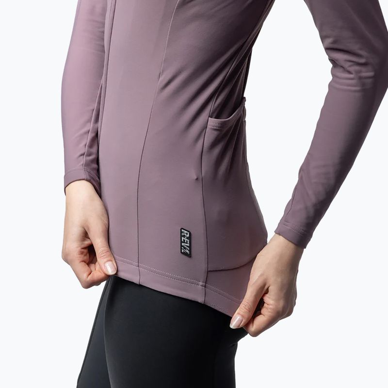 Bluză de ciclism pentru femei Alé Warm Race cashmere 5