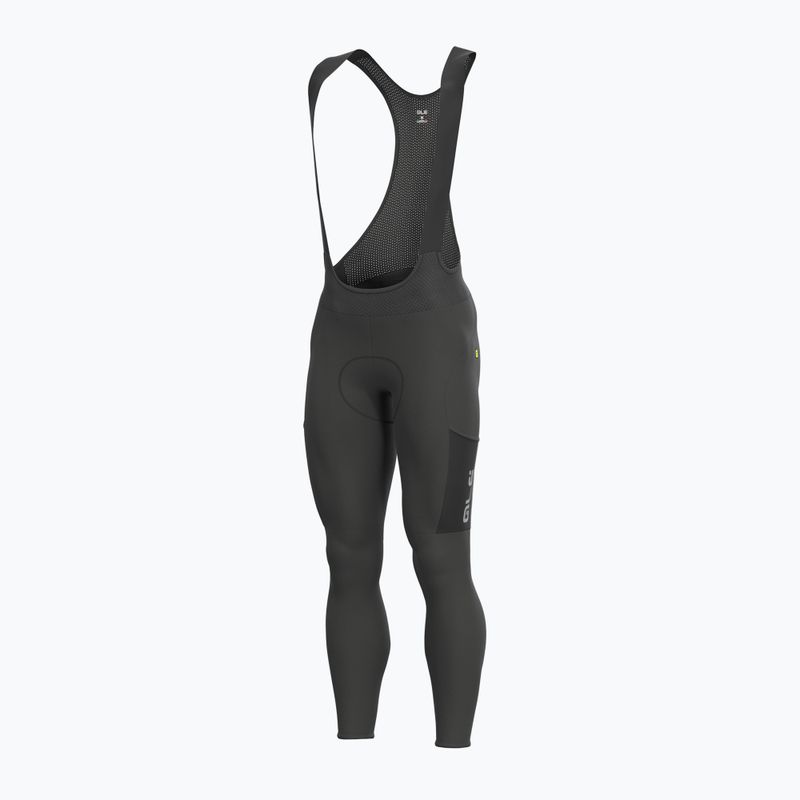 Pantaloni de ciclism pentru bărbați Alé Stones Cargo Bibtights black