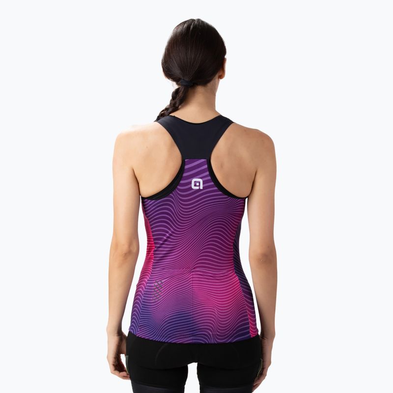Tricou de ciclism pentru femei Alé Onda Tank Top mov L23117494 2