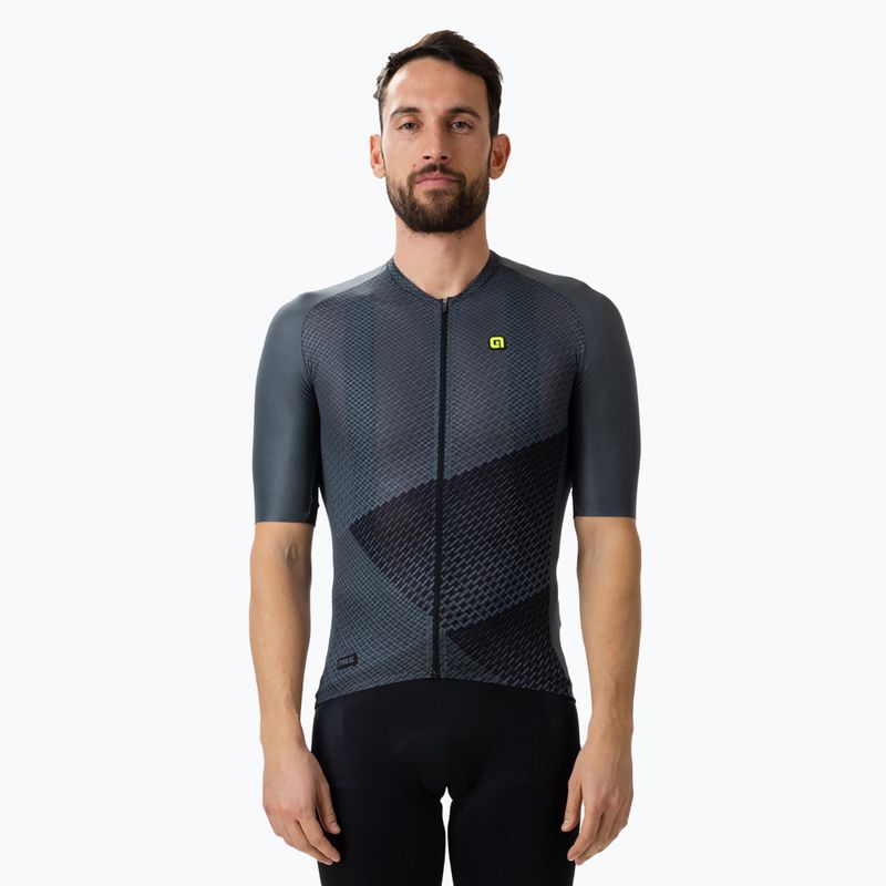 Tricou de ciclism pentru bărbați Alé Web negru L23091401