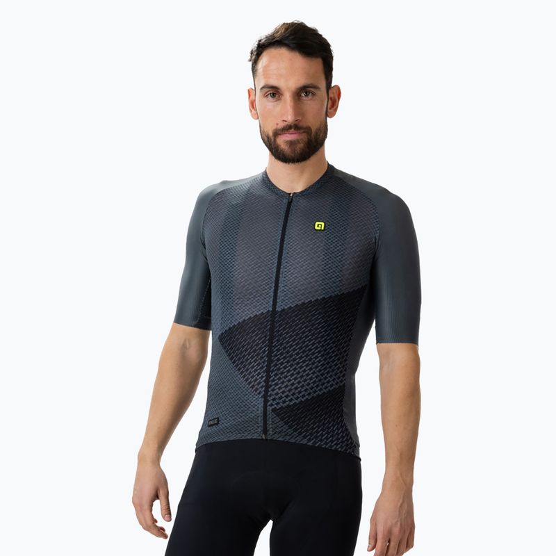 Tricou de ciclism pentru bărbați Alé Web negru L23091401 2
