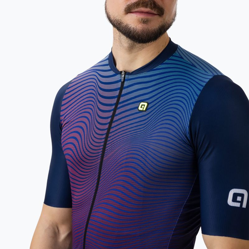 Tricou de ciclism pentru bărbați Alé Onda navy blue 3