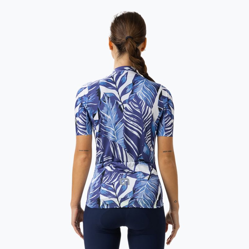 Tricou de ciclism pentru femei Alé Leaf albastru L23118402 2