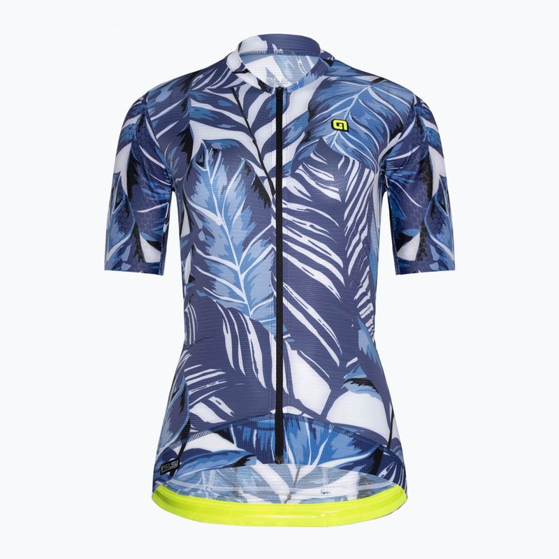 Tricou de ciclism pentru femei Alé Leaf albastru L23118402 9