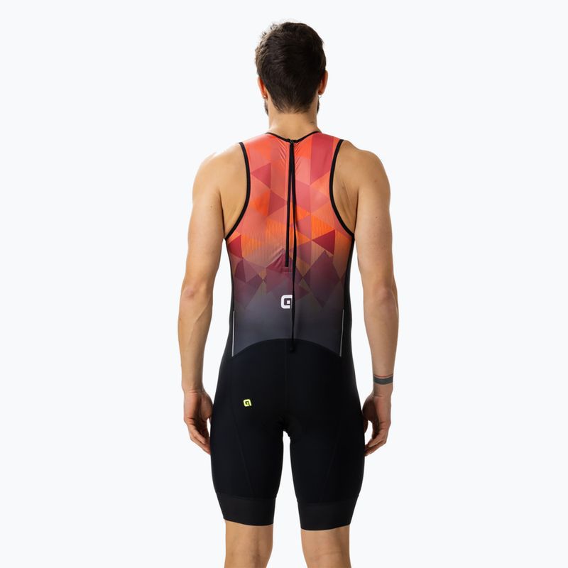 Combinezon de ciclism pentru bărbați Alé Kite Sleeveless red 2