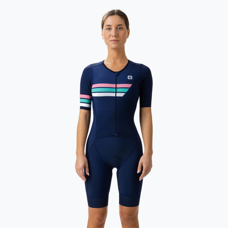 Combinezon de ciclism pentru femei Alé Trigger blue