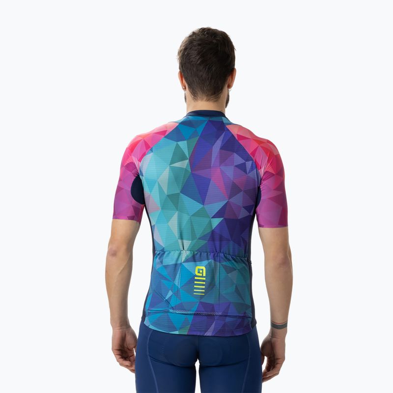 Tricou de ciclism pentru bărbați Alé Valley albastru L23136402 2