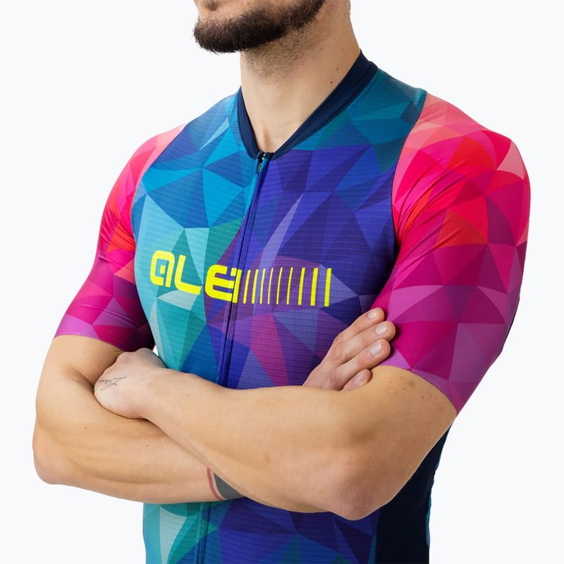 Tricou de ciclism pentru bărbați Alé Valley albastru L23136402 3