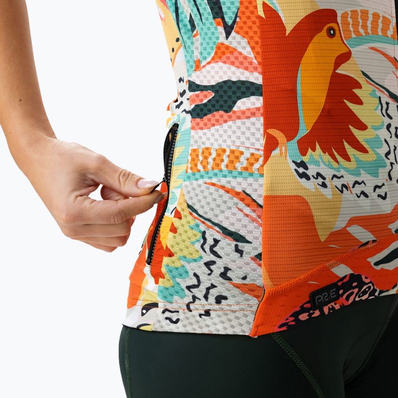Tricou de ciclism pentru femei Alé Rio portocaliu L23171529 6