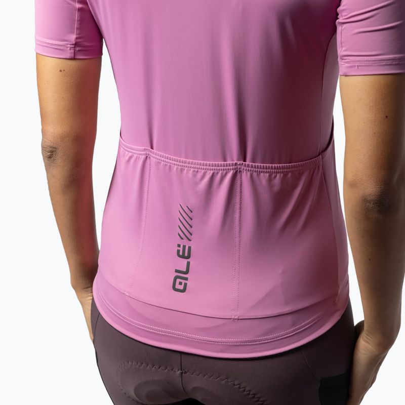 Tricou de ciclism pentru femei Alé Color Block Off Road blush 5