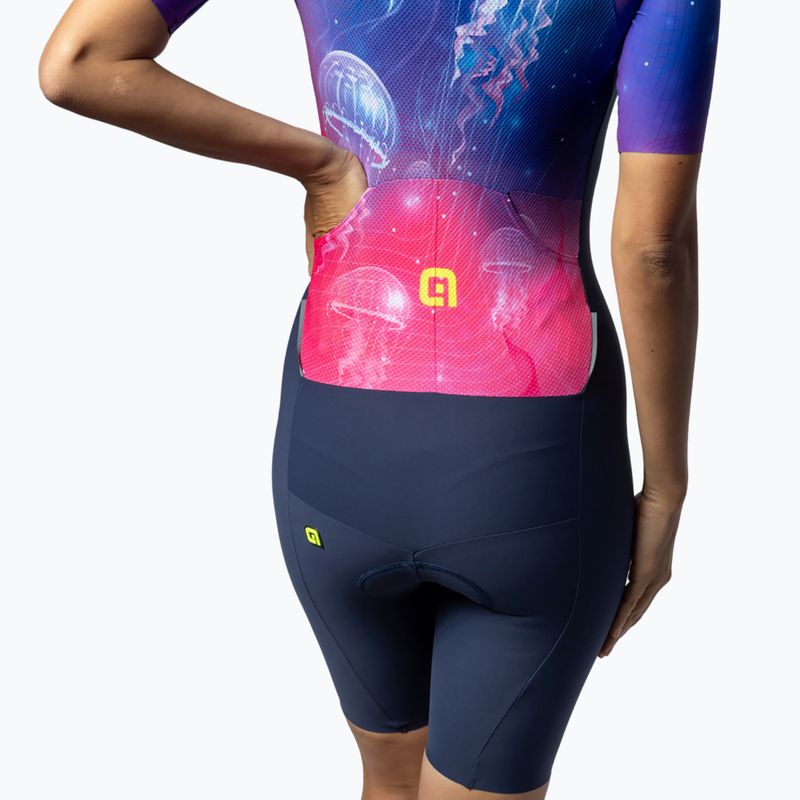 Combinezon de ciclism pentru femei Alé Sea blue 6