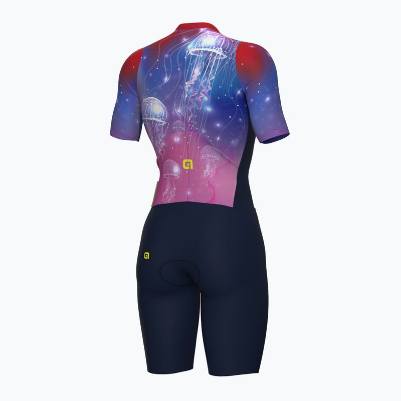 Combinezon de ciclism pentru femei Alé Sea blue 8