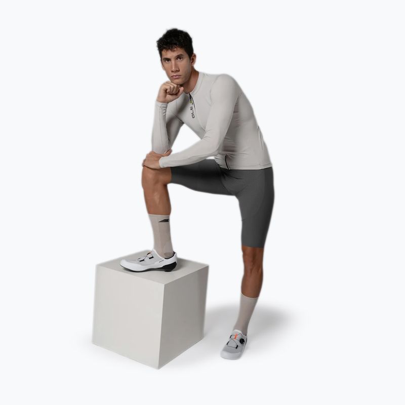 Longsleeve de ciclism pentru bărbați Alé Color Block stone 5