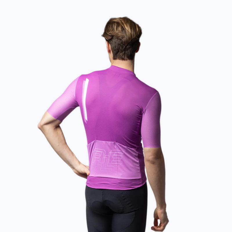 Tricou de ciclism pentru bărbați Alé Follow Me cyclamen 2